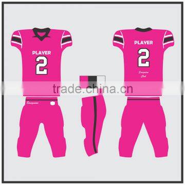 Sublimated American Football Uniforms Jersey | Quality Football Uniform | Multiple Colors | Free Samples photo-3