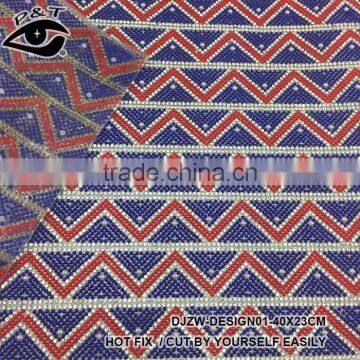 Wholesale Transparency Base Rhinestone Sheet Crystal Trim 23x40cm/sheet DIY Beaded Applique Bag /shoe Rhinestone Adhesive photo-4