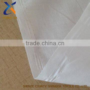 tc dyed bleached poplin fabric for pocketing Lining fabric