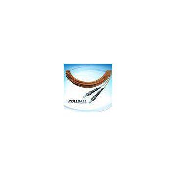 Customized Low Insertion Loss 0.2dB Simplex / Duplex / Multi-fiber Optic Patch Cord ST