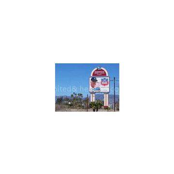 Full Color 1R1G1B P12mm Front Service LED Display DIP346 , Advertising LED Screens