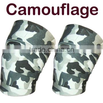 Camouflage weight lifting Knee Wraps