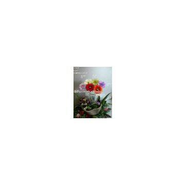 Artificial flower artificial plant fake flower silk flower Decorative artificial flower GERBERA