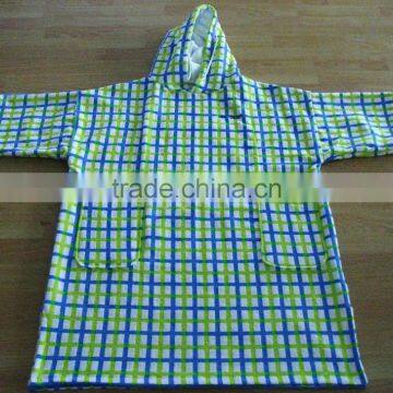 Printed Velour Bathrobe