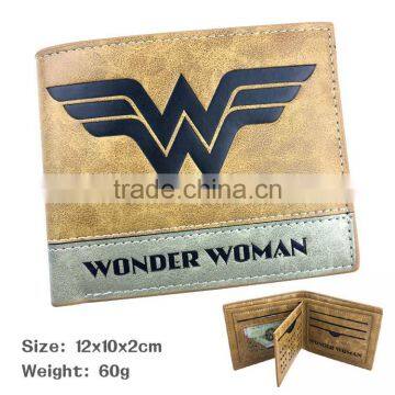 Super Hero Girl Wonder Woman Anime Fancy PU Wallets