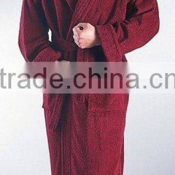 Shawll Collar Bathrobe.