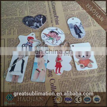 Cheap Price Customer Printing Aluminum Christmas Ornaments