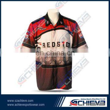 sublimated t-shirt template/pit shirt/blank pit crew shirts wholesale