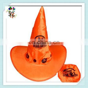 Cheap Colors Mutifunctional Foldable Halloween Witch Hats HPC-0286