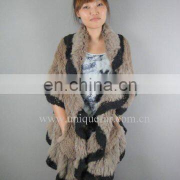 Superior rabbit fur shawl (MC-0709)