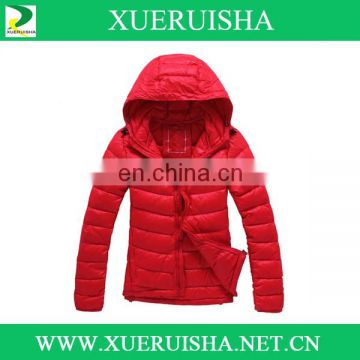 2015 Winter New Fashion Ultra light Hooded Down Jacket