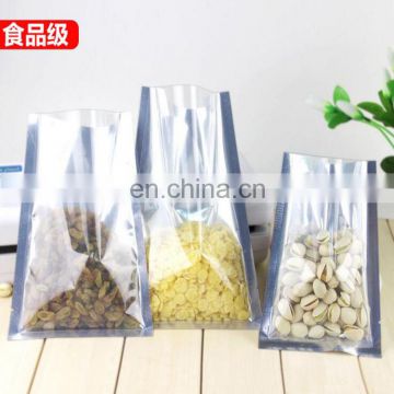 factory supplier Three Side Sealed Custom Vivid Printing Ziplock Aluminum Foil Plastic Packaging Bags for dried Food