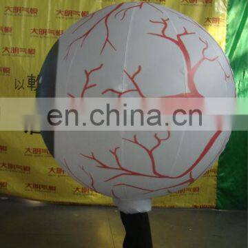 inflatable eye model for advertising decoration.