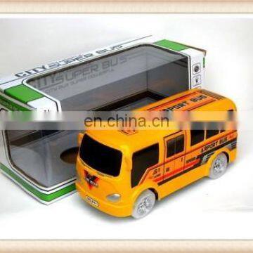 plastic electric musical flashing bo yellow toy school bus airport passenger bus