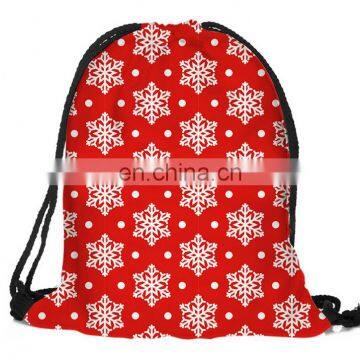 Wholesale 3D Digital Printing Bundle Pocket Christmas Backpack photo-2