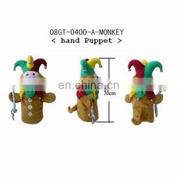 nice dressed monkey hand puppets toys