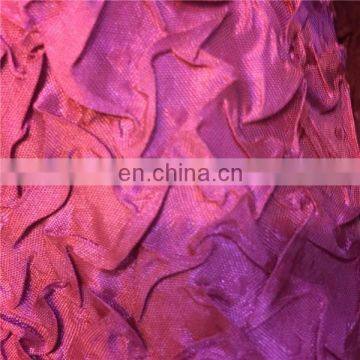 Polyester Crinkle Fabric for Garments Hometextile photo-2