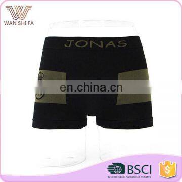 Wholesale durable nylon hot selling cheap men seamless printed underwear