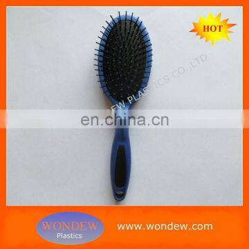 Plastic massage hairbrush