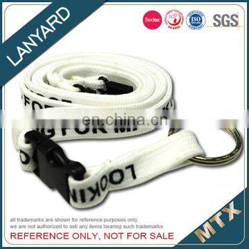 Tubular type polyester lanyard factory