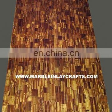 Semi Precious Golden Tiger Eye Table Tops