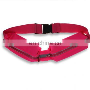 Wholesale Custom Printing Logo Sweatproof Lycra Running Waist Belt