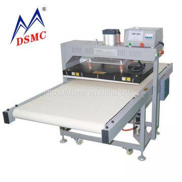 80*100cm pneumatic line type automatic heat press transfer machine