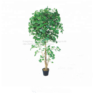 decorative artificial bonsai green tree ginkgo tree