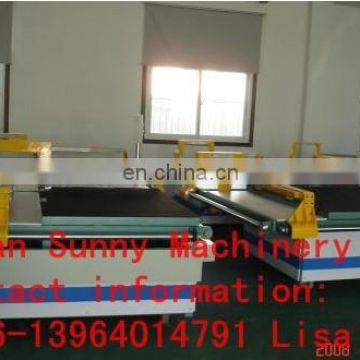 Straight line glass cutting machine,float clear glass cutting table