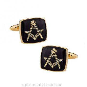 high quality custom made metal cuff links