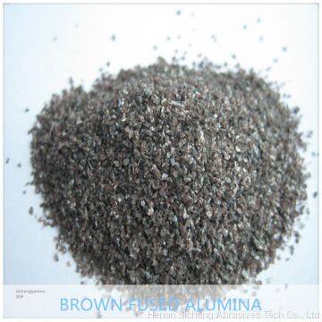 Brown Fused Alumina / Brown Corundum Grains 30# For Sand Blasting