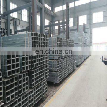 Q195 1.5 inch fencing Mild Carbon Square Welded Galvanized Steel Pipe / Tube Manufacturer for greenhouse frame