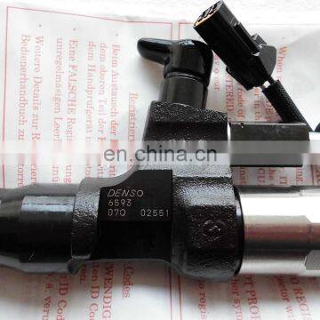 genuine and new injector 095000-6593 23670-E0520 for KOBELCO SK200-8 EXCAVATOR