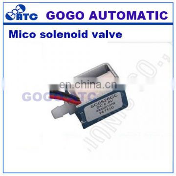 2 way DC 6V miniature solenoid valve ,normally closed discouraged valve