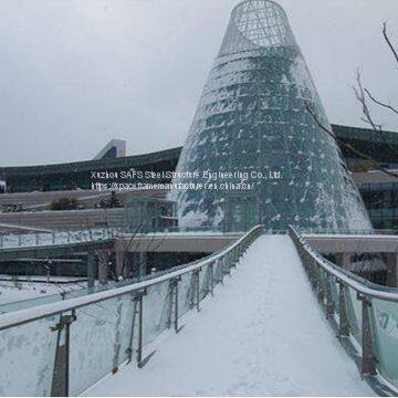 Weihai Civic Cultural Centre Pipe Truss Structure Project photo-3