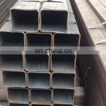 low carbon ERW galvanized square steel pipe