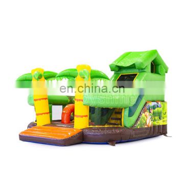 Jungle Theme Inflatable Jump Bouncer Kids Bouncing Castle For Sale