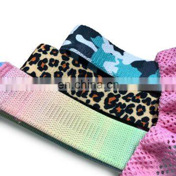 Custom Logo Fitness Exercise Tribe Lifting Fabric Pull up Resistance Bands Set for Hip Circle photo-3