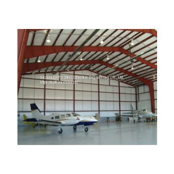 steel structure hangar building