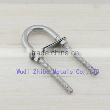 Wholesale stainless steel 304 / 316 U bolt with washer and nut with factory price