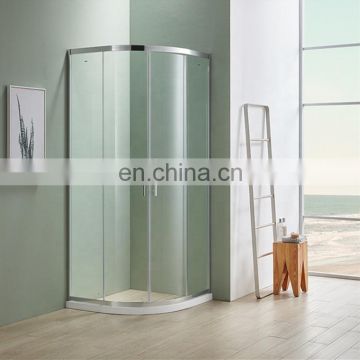 New Design 6-12mm Clear Tempered Shwer Glass Panel Frameless Shower Door Glass