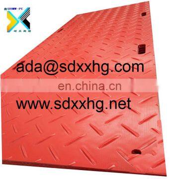 high density polyethylene HDPE durabase anyaman untuk HDPE jalan tikar flooring mat turf protection truck support plate