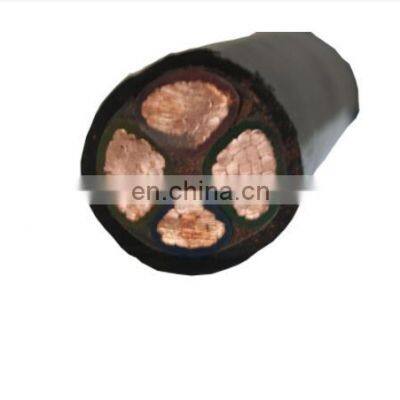 Supply Factory price 0.6/1KV 5x4mm2 Copper CONDUCTOR SWA steel wire PVC insulated power cable