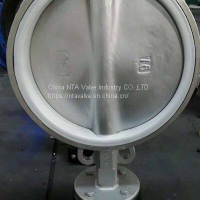 CF8 304 Stainless steel Center Line Butterfly Valve