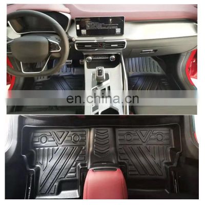 Eco-friendly Car Accessories TPE Carpet Deep Dish Matting for Geely Azkarra