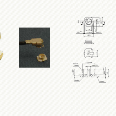 AntennaHome IPX Mounting G1 ,SMD RF Connector for All RF transmit /receiver communication system ; ~6GHz