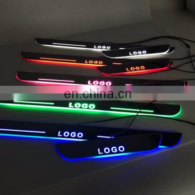 Led Door Sill Plate Strip for ford kuga dynamic sequential style Welcome Light Pathway Accessories