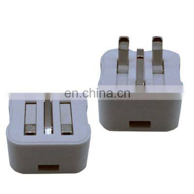 Easily Carrying Folding Adapter UK Wall Socket with USB Charger