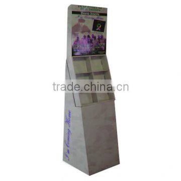 Fashion Style universal charger hook cardboard display/magazine cardboard display