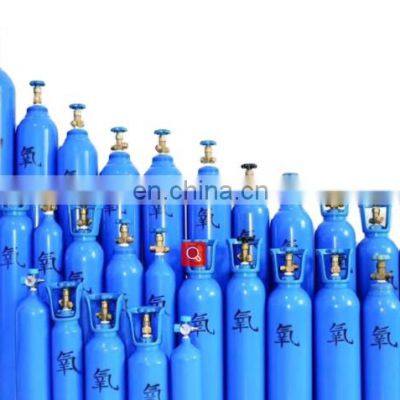 Hot selling customisable 10L 15L 50L high pressure oxygen cylinder for hospital and home